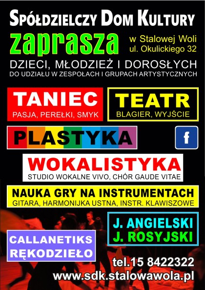 Zajęcia artystyczne 2018/2019