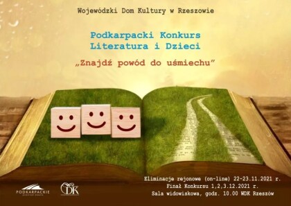 Podkarpacki Konkurs „Literatura i Dzieci – Znajdź powód do uśmiechu”