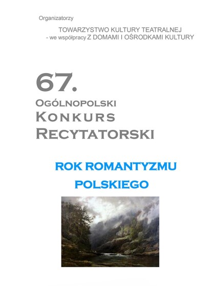 67. Ogólnopolski Konkurs Recytatorski