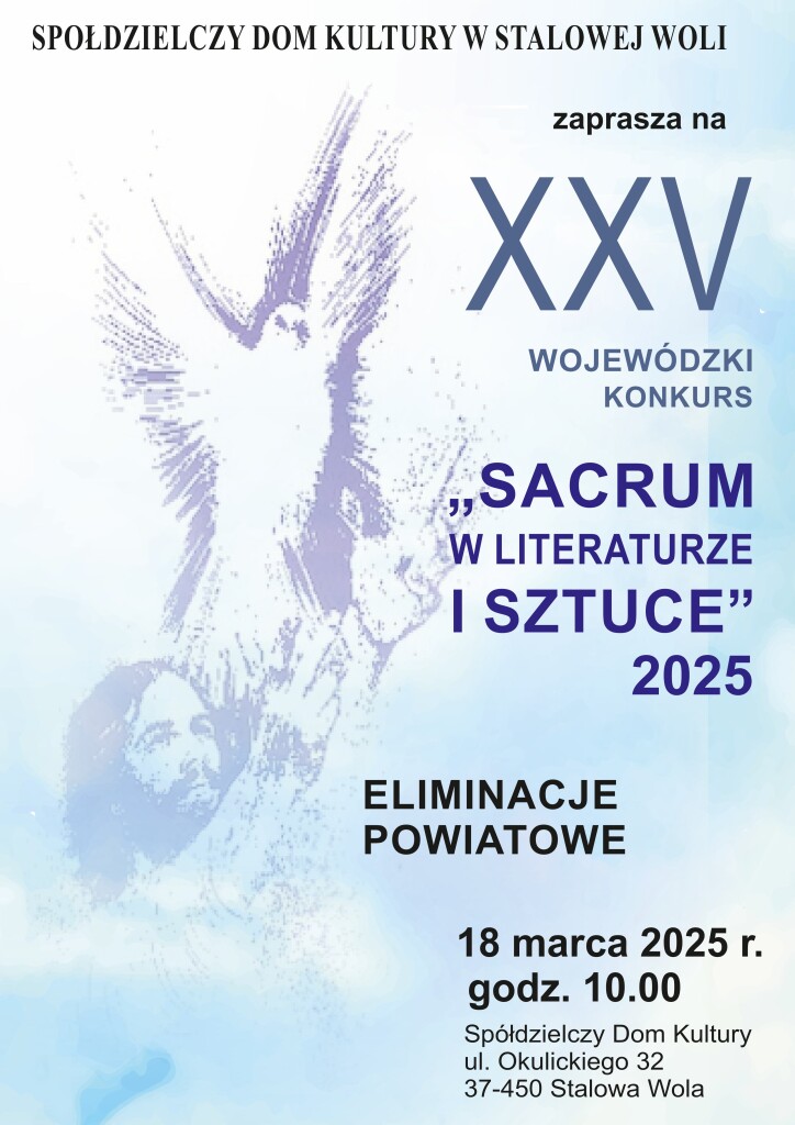 SACRUM PLAKAT